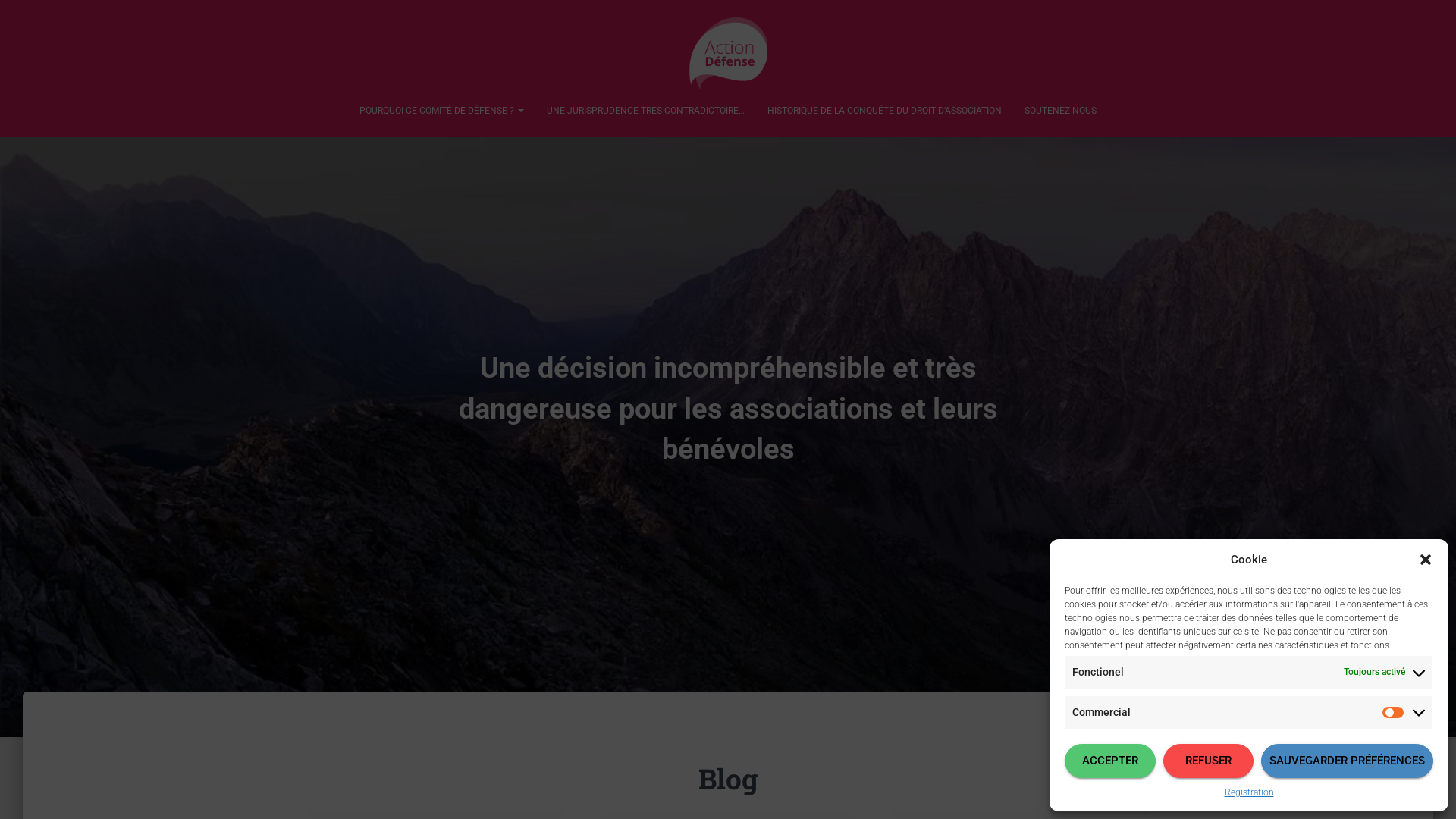 Capture d'écran de Defense du bénévolat