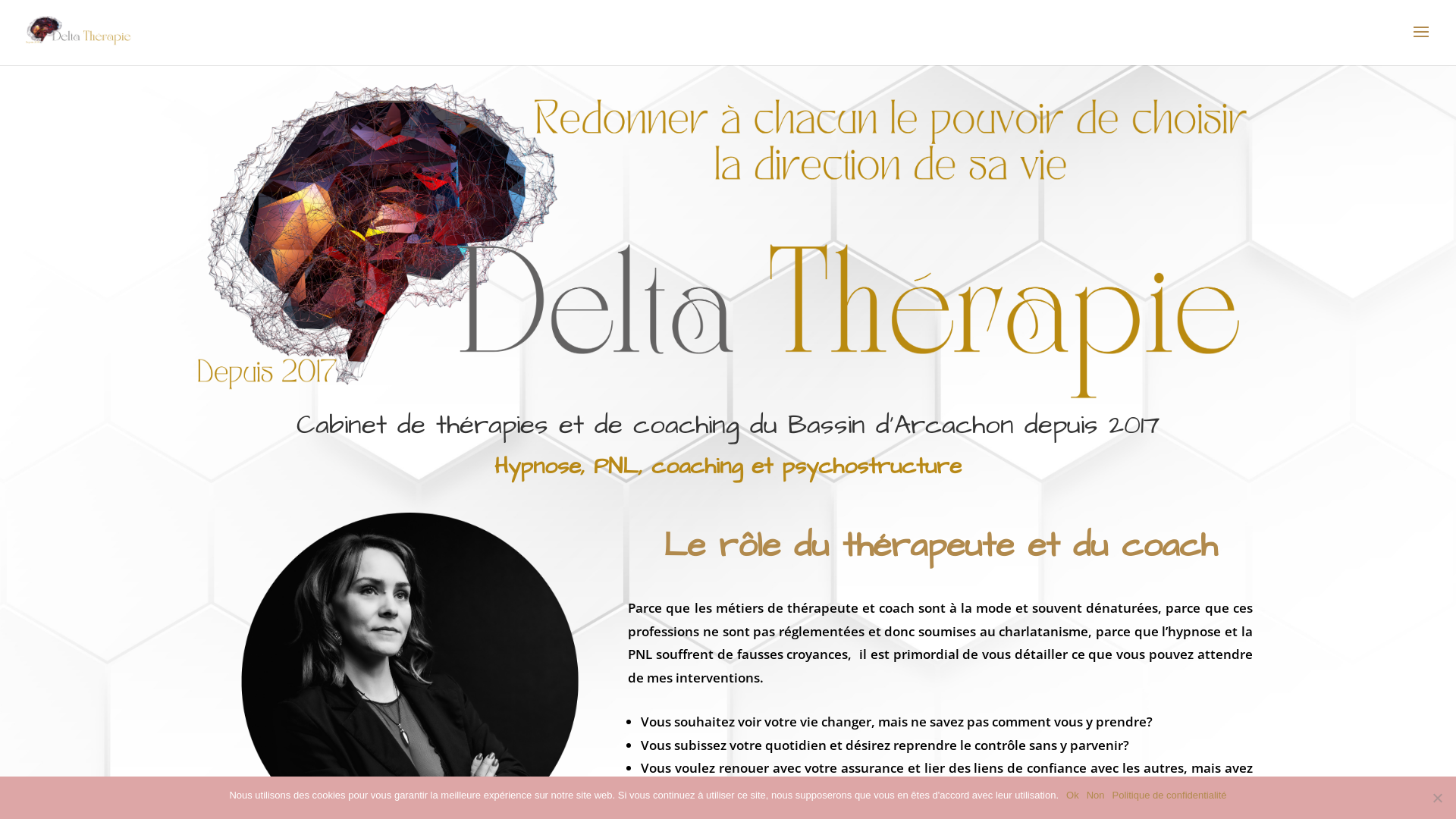 Capture d'écran de Cabinet Thérapeutique Bassin d'Arcachon
Delta Thérapie Céline Florent