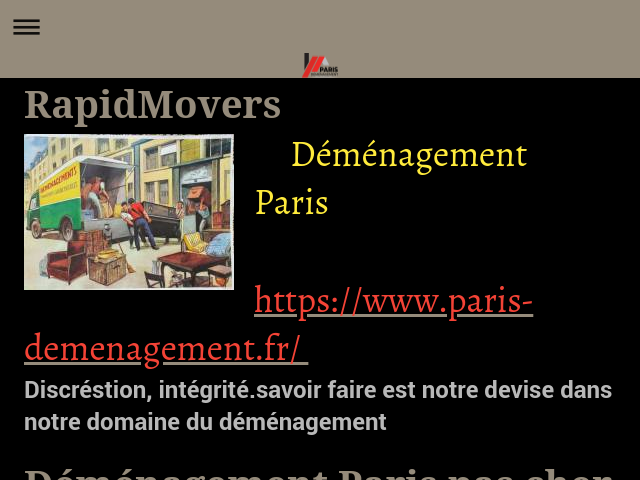 D&eacute;m&eacute;nagement paris-pas cher