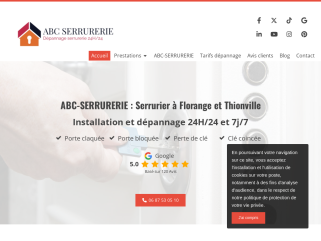 DEPANNAGE ABC-SERRURERIE : Serrurier à Florange et Thionville