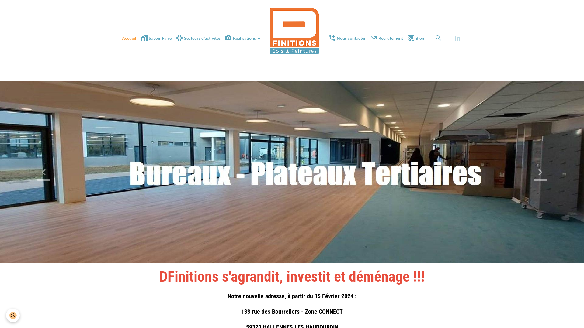 Capture d'écran de Entreprise de bâtiment : entreprise peinture bâtiment, revêtement de sol, poseur parquet, revêtement résine de sol, revêtement peinture