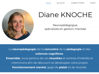 Diane Knoche, neuropédagogue et spécialiste en gestion mentale