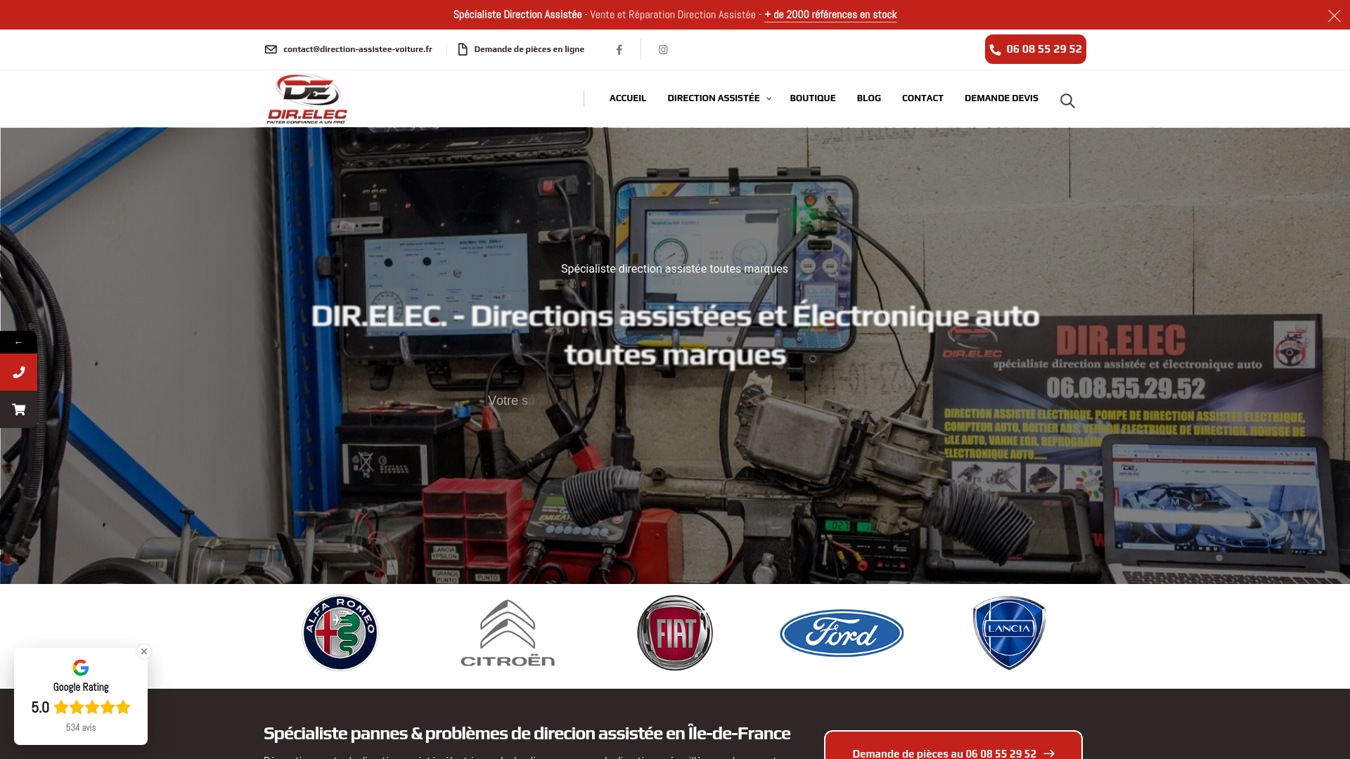 Capture d'écran de Direction assistée voiture