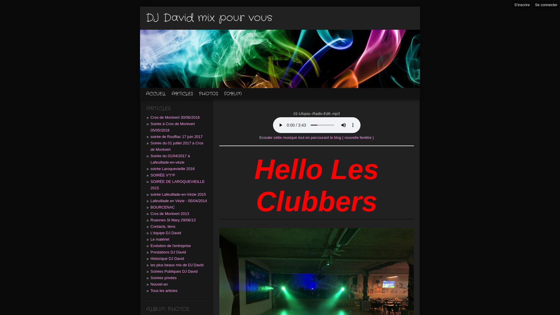 Capture d'écran de DJ David mix pour vous 