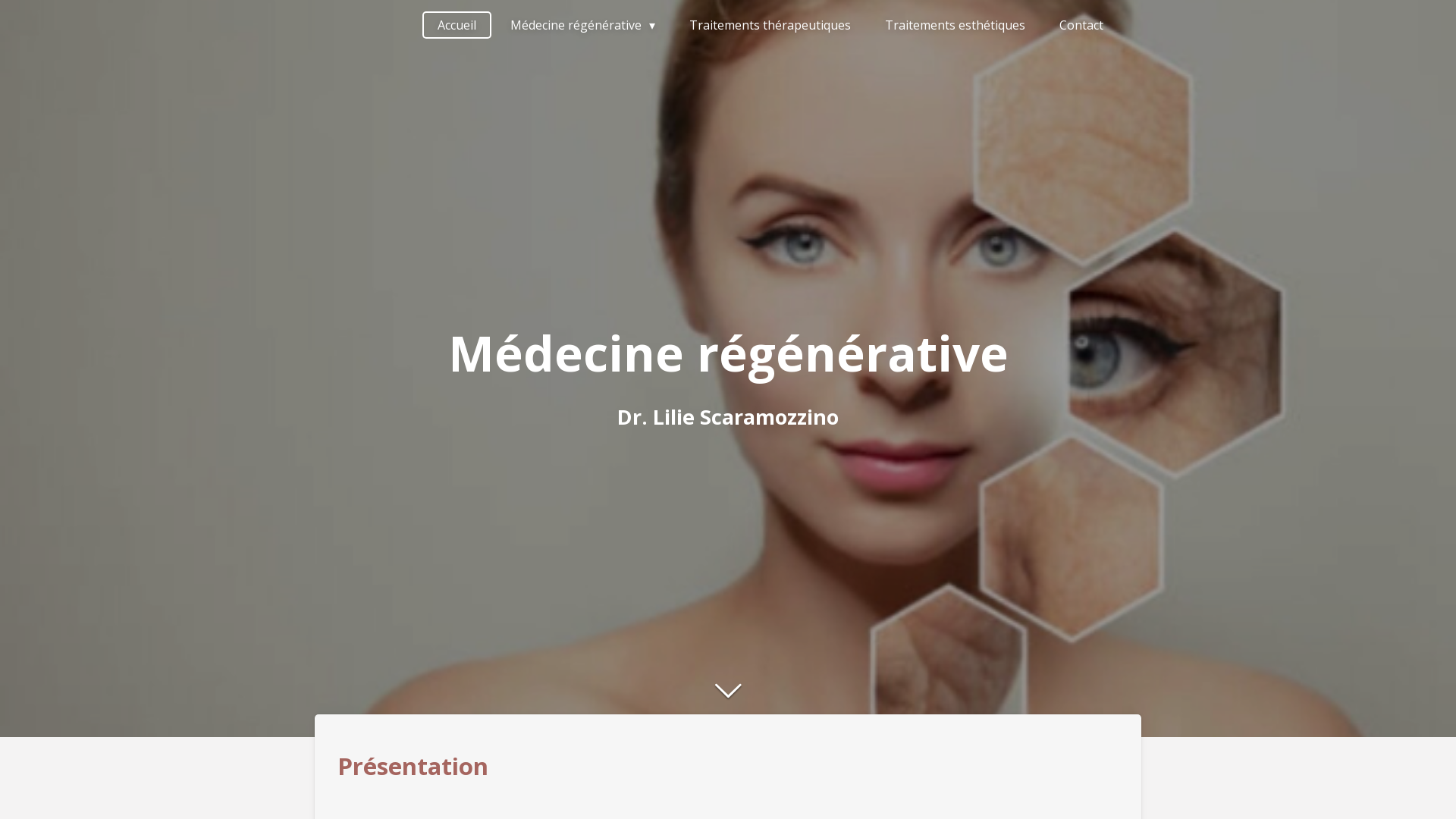 Capture d'écran de Docteur Lilie Scaramozzino