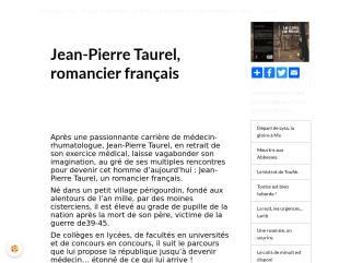 Jean-Pierre Taurel, romancier français, puble aux éditions du Lys Bleu, "le colis de minuit", son septieme roman.
