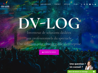 DV-LOG Inventeur de solutions - Logiciels de gestion, comptabilité, paye, spectacle
