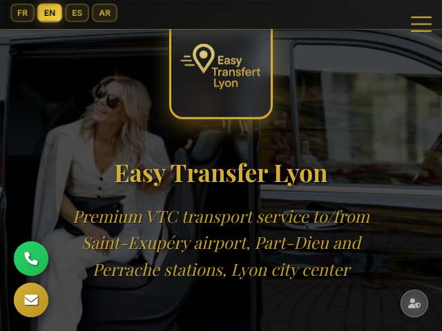 Capture d'écran de Votre chauffeur privé