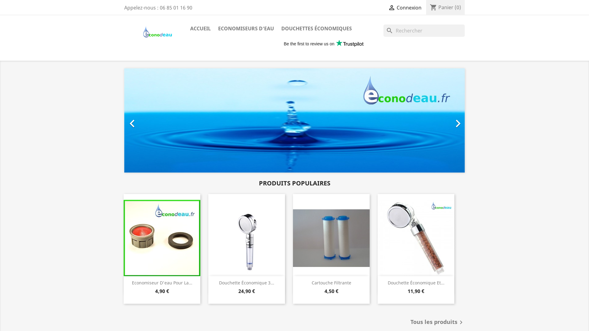 Capture d'écran de Economisez l'eau