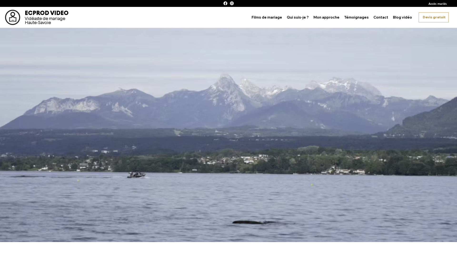 Capture d'écran de Film entreprise, cameraman mariage et super 8 en Normandie