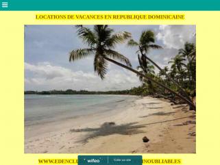 Edenclub:Locations de vacances à Sosua, République Dominicaine.