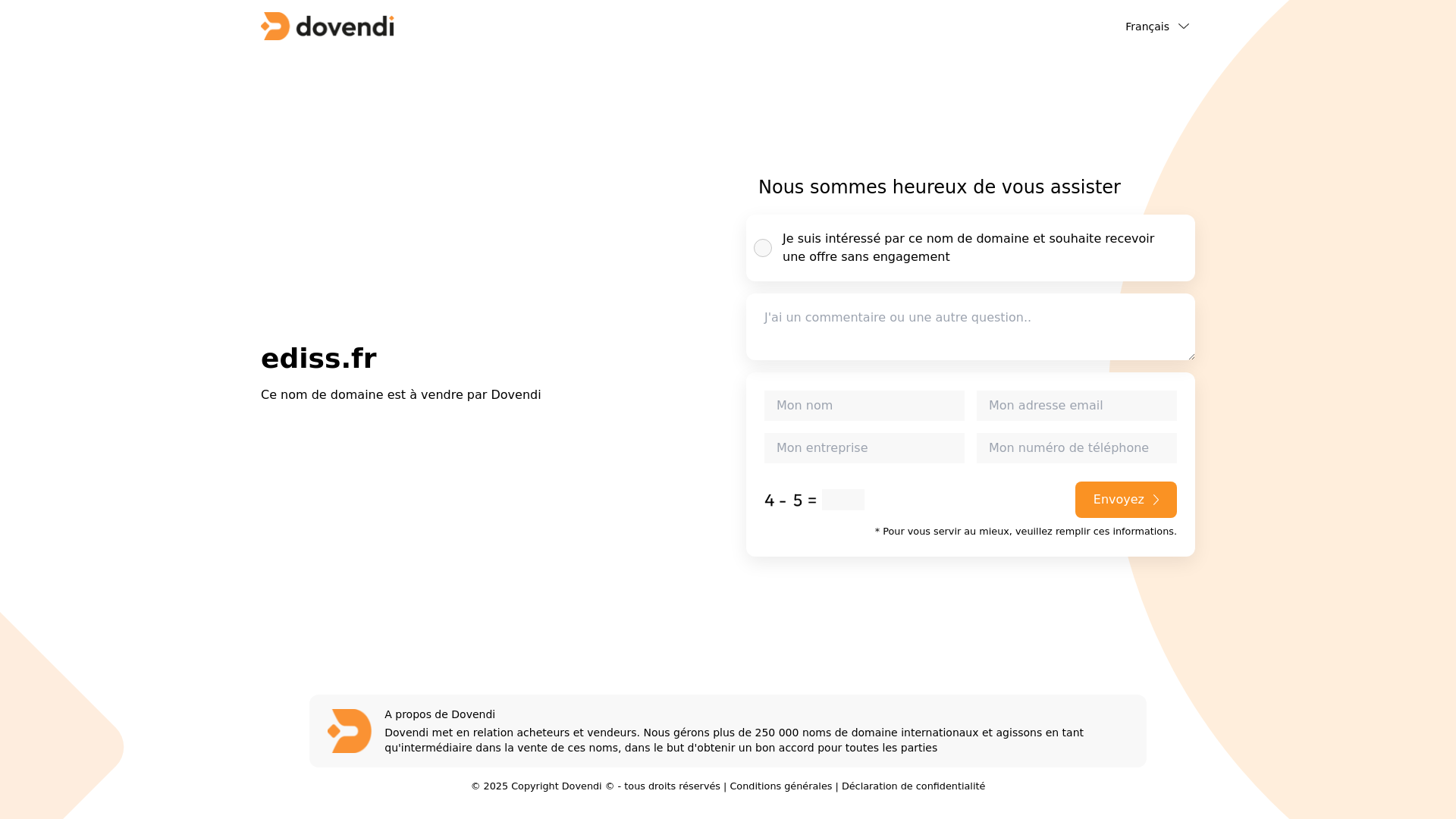 Capture d'écran de Ediss
