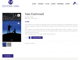 Sam Eastwood, un livre comédie romantique, avec de la musique, de l'humour et Élaine Smith, sans oublier l'éternel Léo...