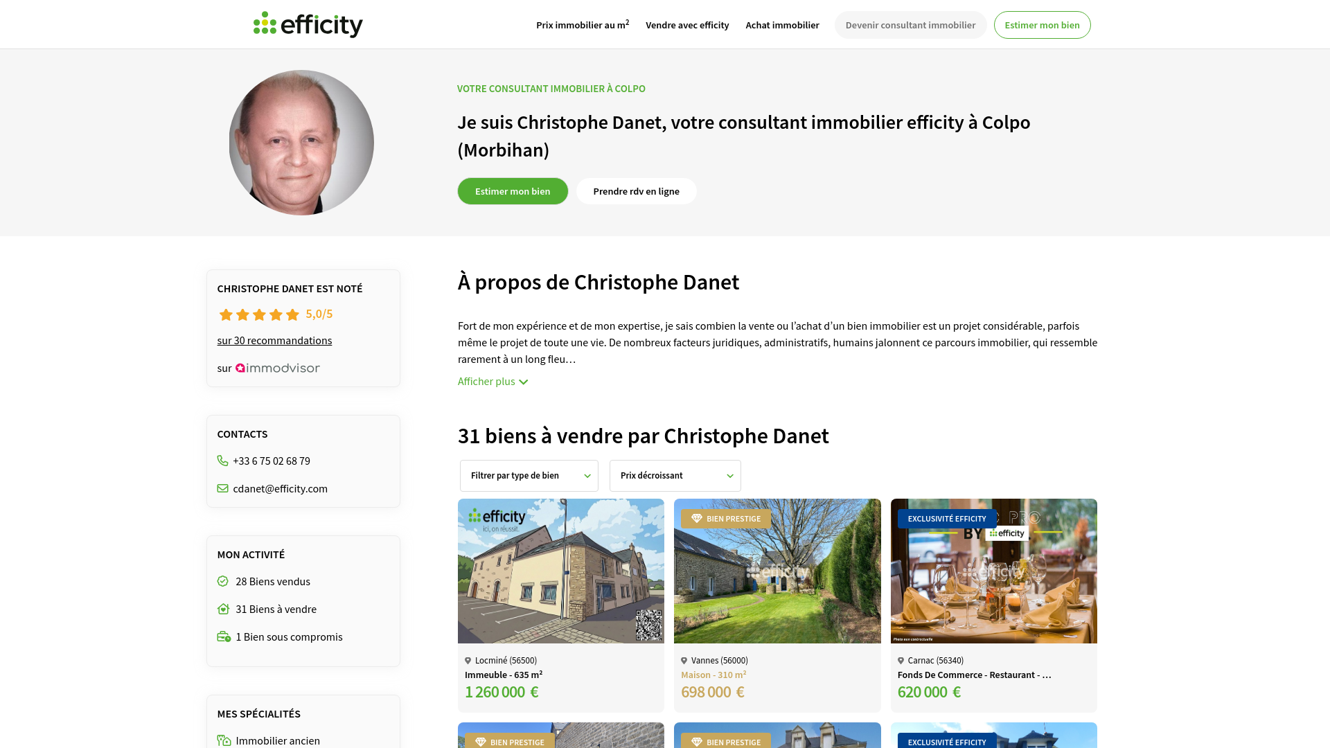 Christophe Danet IMMo