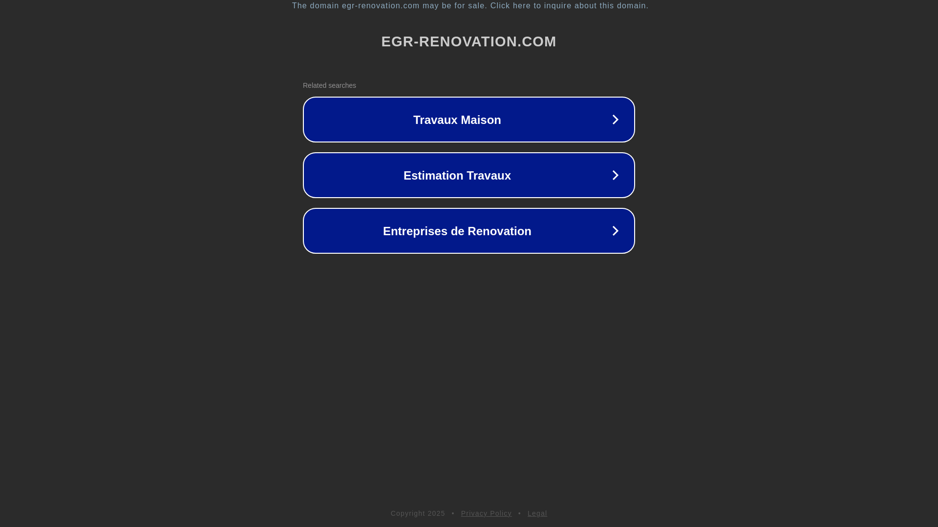 Capture d'écran de Egr Rénovation - travaux, rénovation paris, décoration, conseils devis en rénovation 