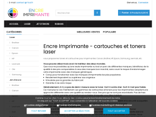 Encre pour imprimantes et toners laser toutes marques