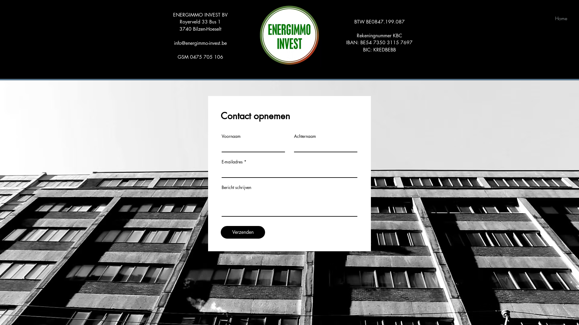 Capture d'écran de Etudes et certification PEB