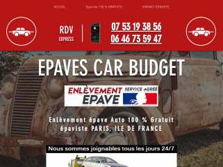 Epaviste Gratuit . Enlèvement d'epave GRATUIT 100 % en région parisienne et départements Ile-de-France