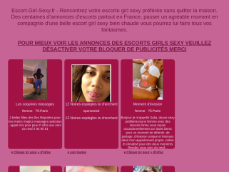 Escort girl sexy France Paris - www.escort-girl-sexy.fr