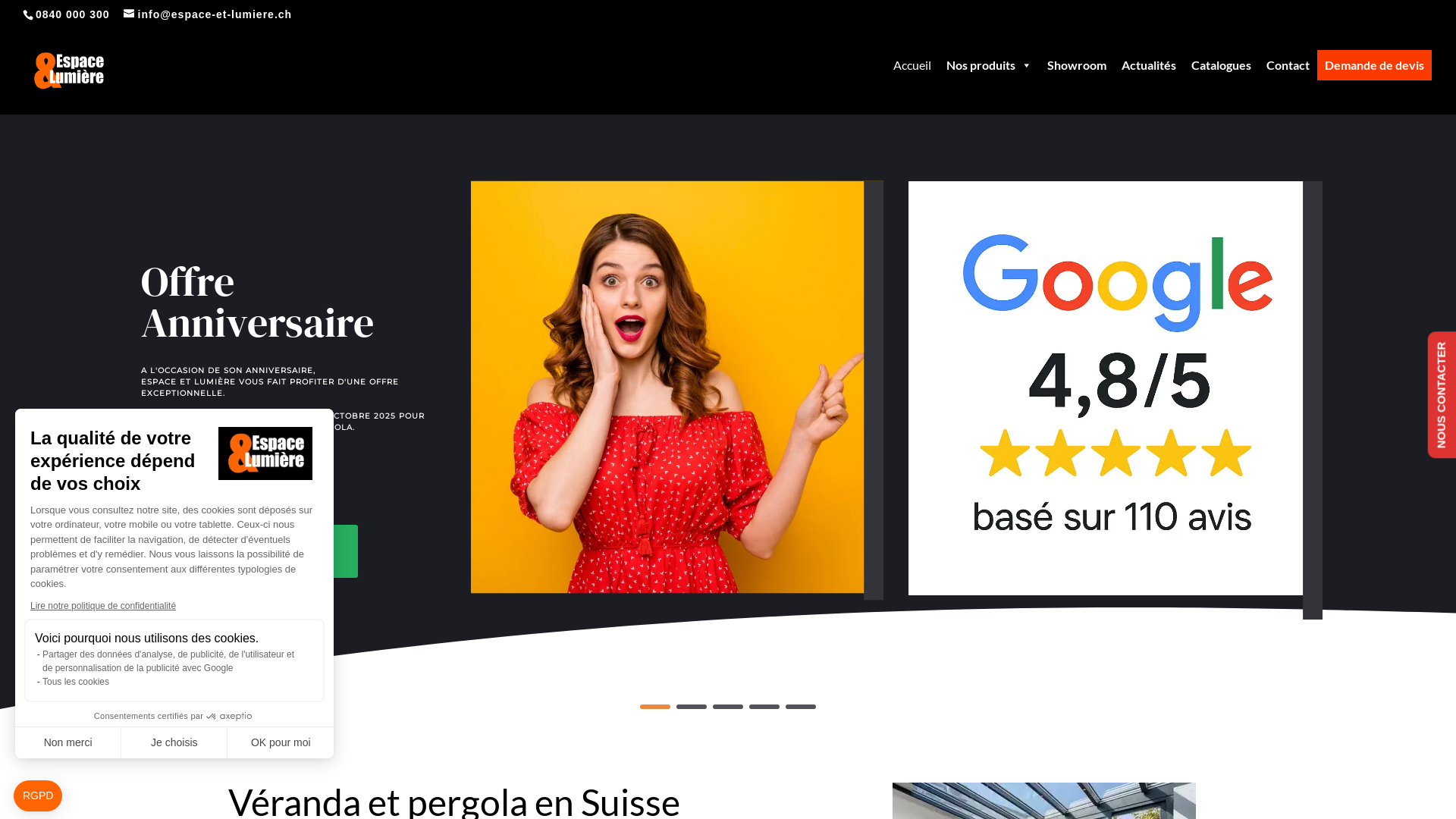 Capture d'écran de La véranda Rénoval