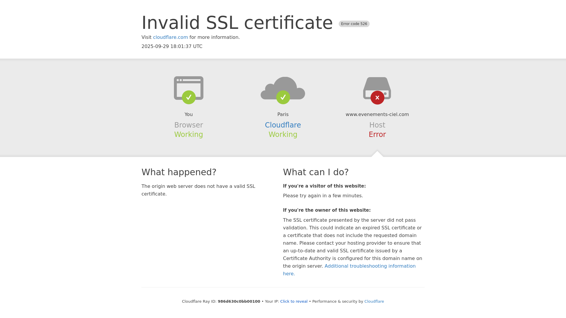 Capture d'écran de Location et prestation événementielle sur le Grand Est