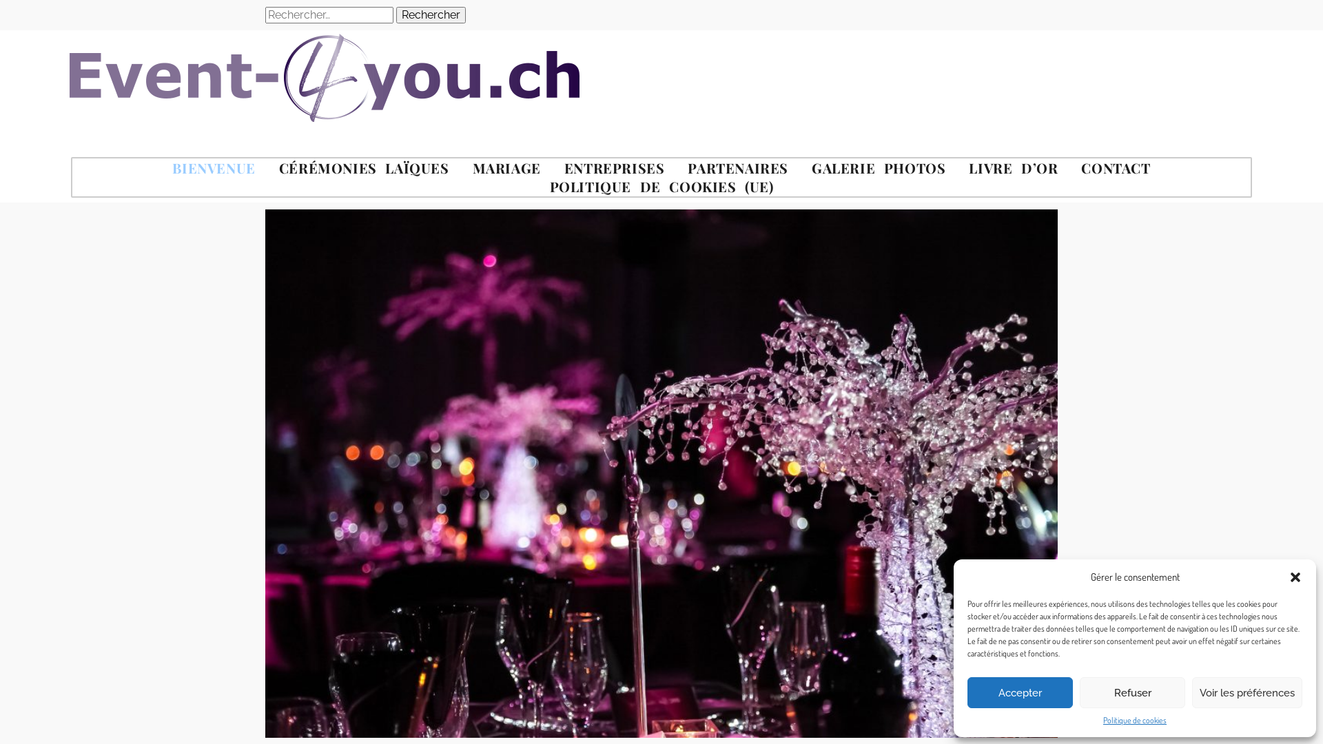 Capture d'écran de Agence événementielle