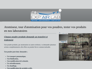 Exp'air Lab atomiseur, Tour d'atomisation.