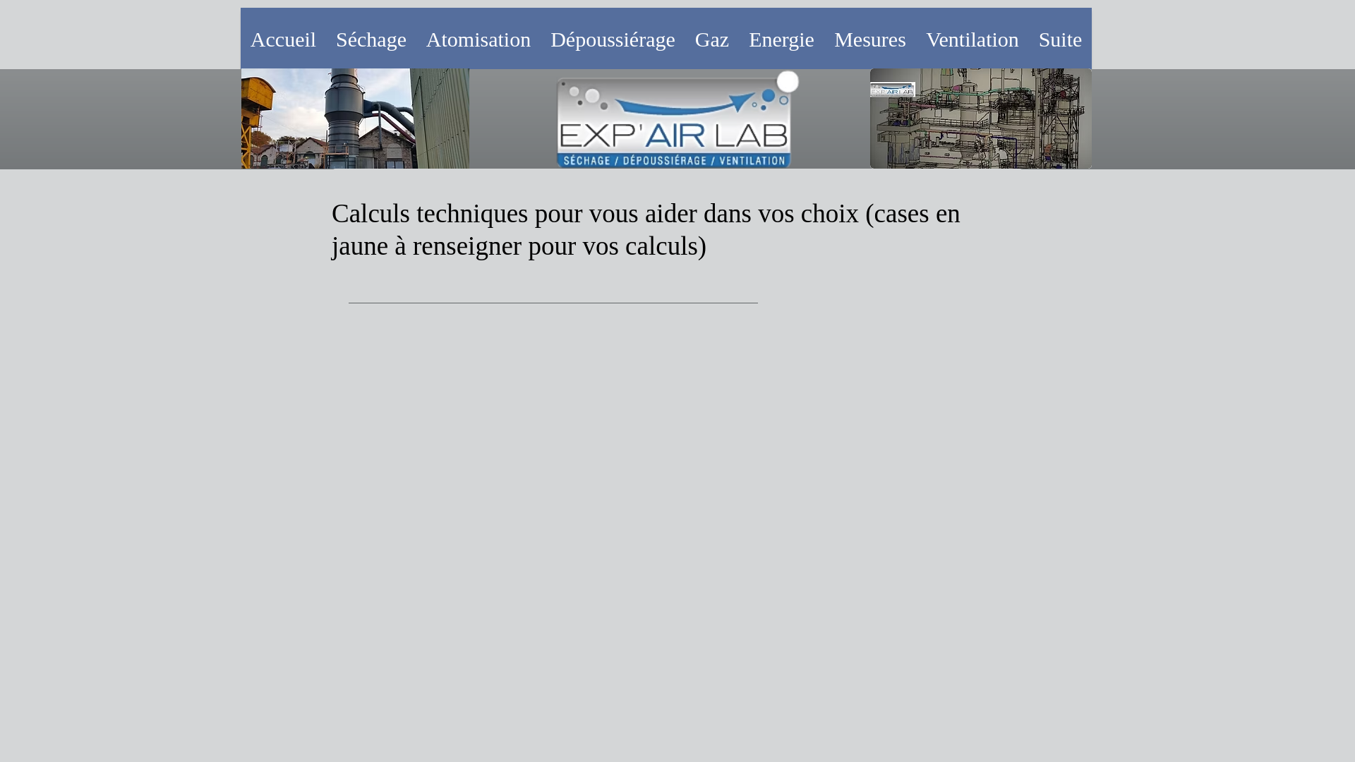 Capture d'écran de Exp'air Lab simulation de vos calculs CFD.