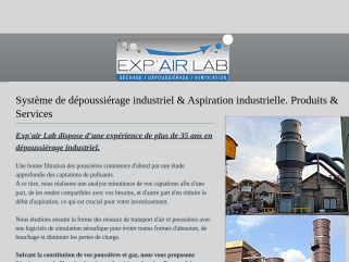 Exp'air Lab leader en Dépoussiérage Industriel, Filtration Industrielle.