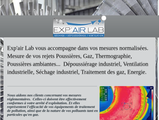 Exp'air Lab Mesures des Rejets Poussières & Gaz & Thermographie.