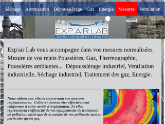 Exp'air Lab Mesures des Rejets Poussières & Gaz & Thermographie.