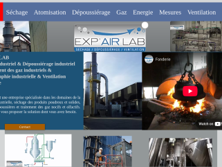 Exp'air Lab 35 ans d'expérience en Environnement Industriel.