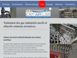 Exp'air Lab 35 ans d'expérience en traitement de vos gaz industriels.