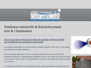 Exp'air Lab ventilation industrielle, spécialiste depuis 35 ans.