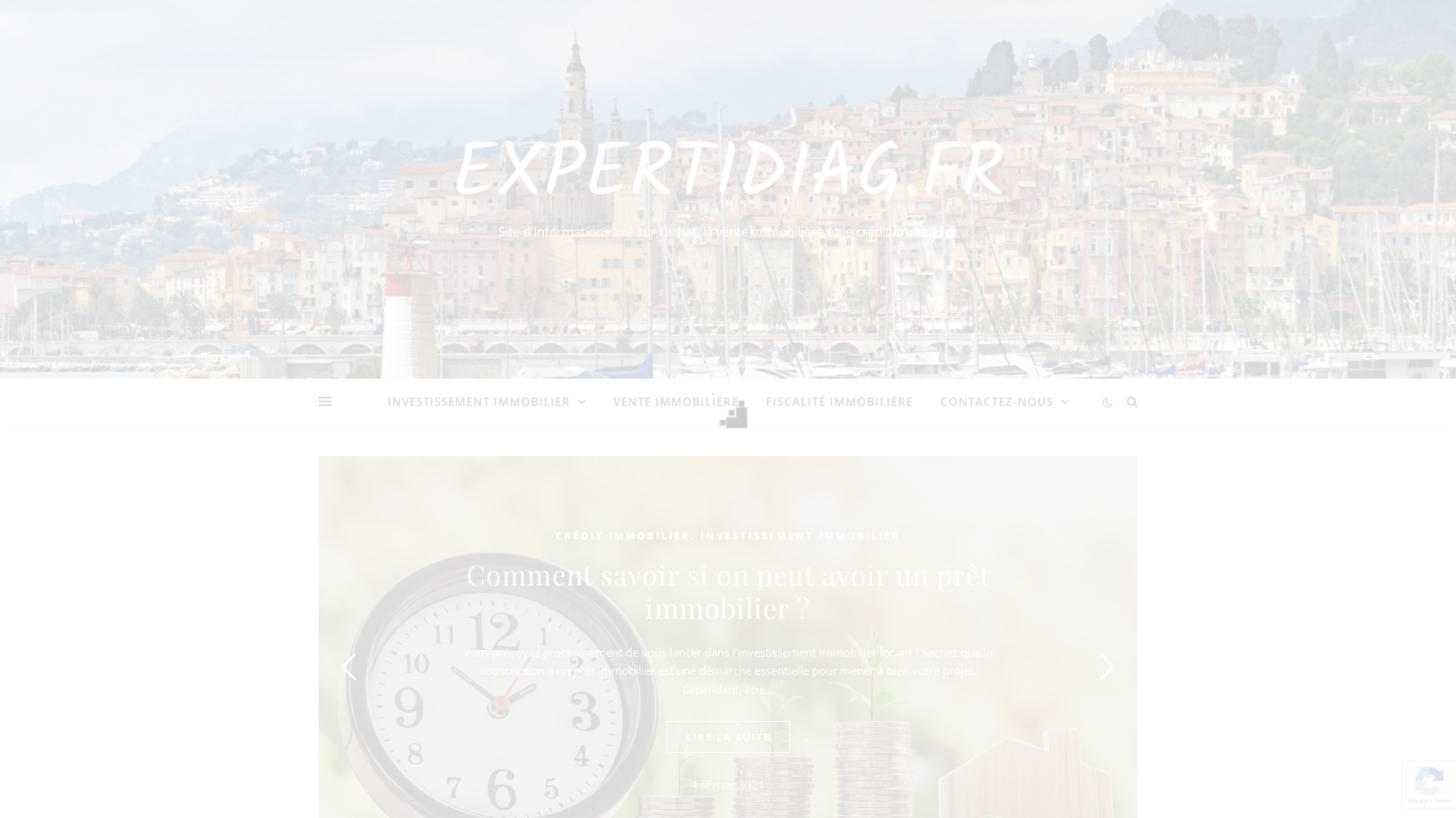 Capture d'écran de Expertise et diagnostics immobilier dans le nord : Expertidiag