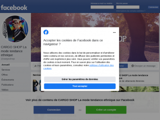 CARGO SHOP La mode tendance ethnique - Facebook