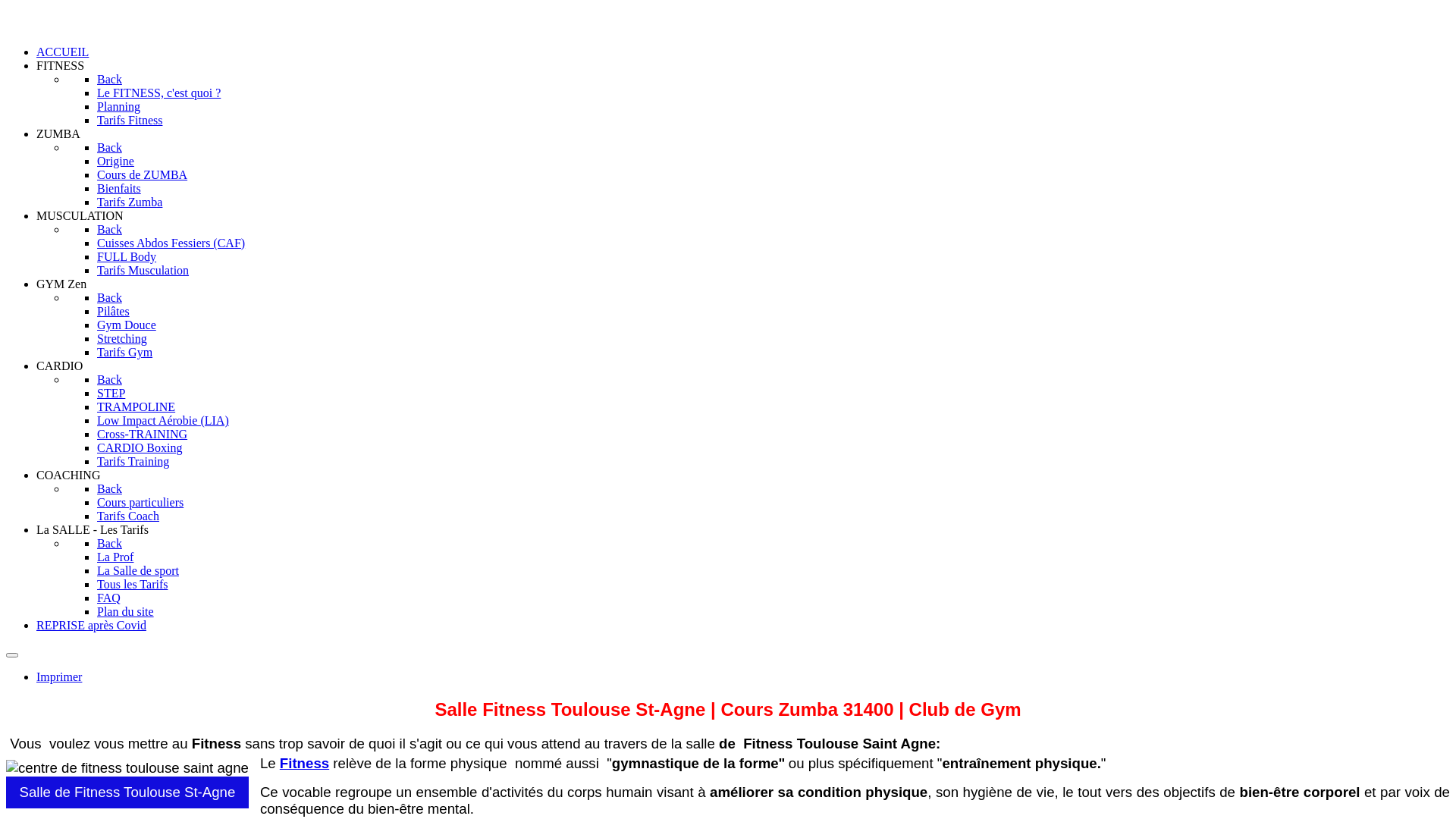 Capture d'écran de Salle Fitness Toulouse | Cours de Zumba | Club de Gym Toulouse