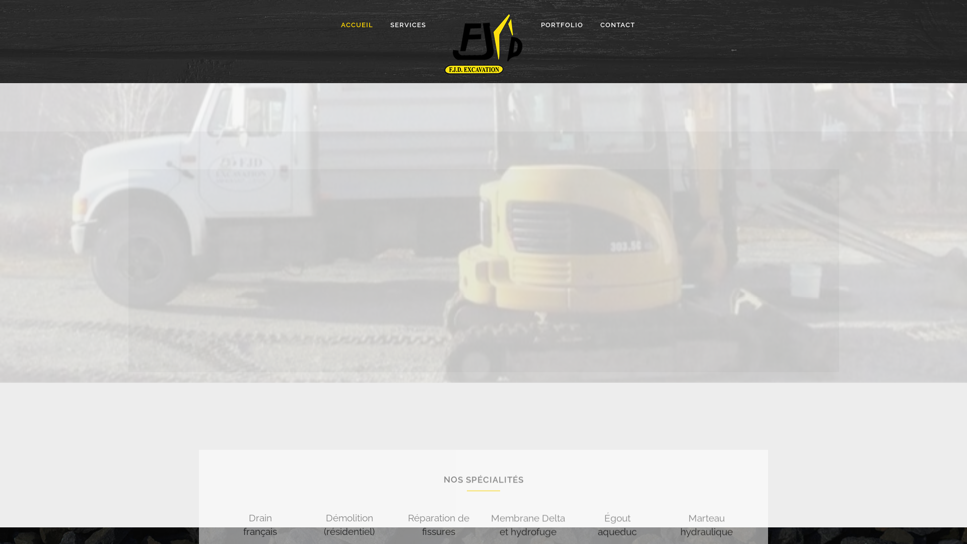 Capture d'écran de FJD Excavation, l’excavation réussie sur la Rive-Nord