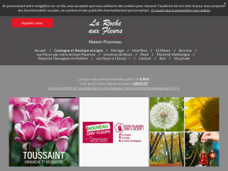 Vos fleurs à Clisson par votre Artisan-Fleuriste INTERFLORA maison Pouvreau La Roche aux Fleurs