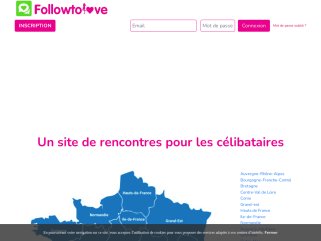 Follow To Love meilleur site de rencontre sérieux pour célibataires inscription 100% gratuit pour trouver l'amour où vous pourrez consulter des milliers profils en France. Comme Meetic. 