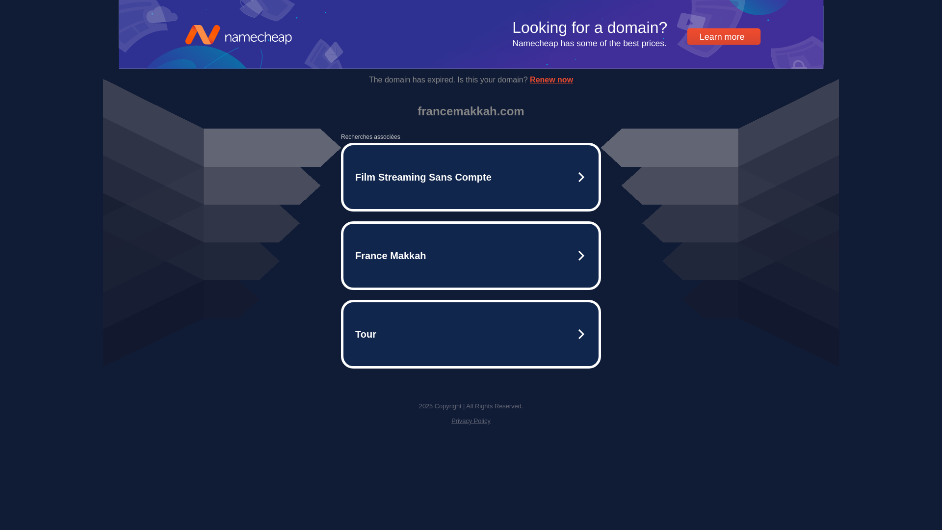 Capture d'écran de Omra et Hajj pas cher avec France Makkah
