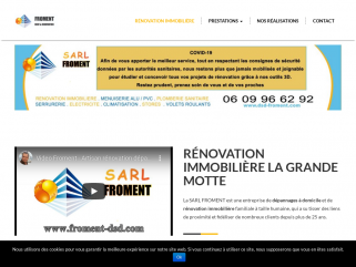 SARL FROMENT dépannage plomberie électricité La Grande-Motte