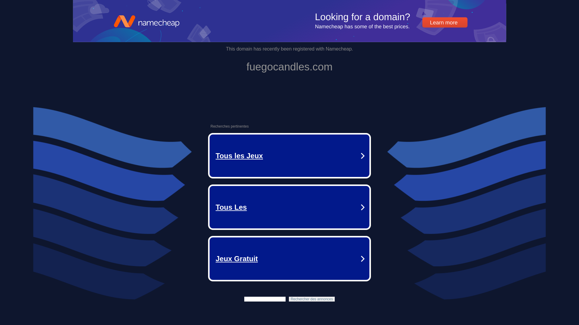 Capture d'écran de Fuego homemade candles