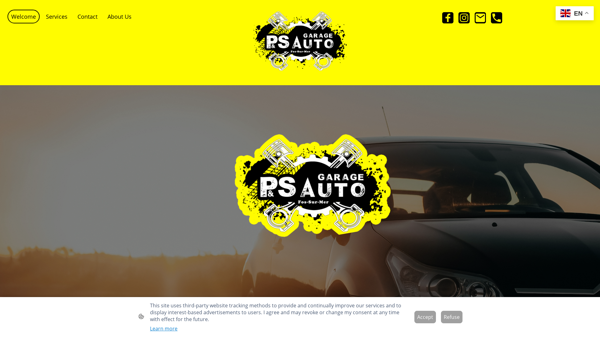 Capture d'écran de GARAGE P&S AUTO FOS SUR MER EUROREPAR FOS SUR MER