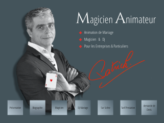 Magicien animateur animation mariage magicien mariage Indre et loire 