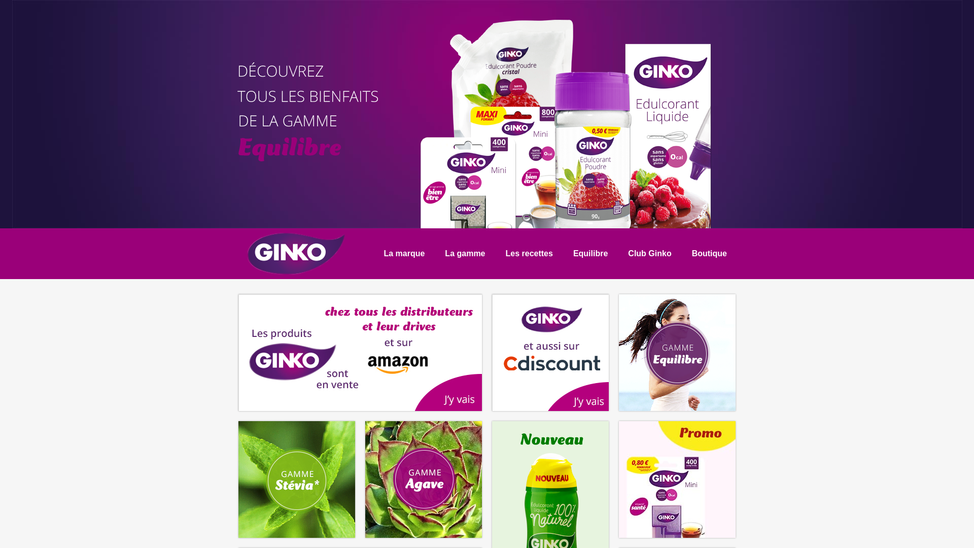 Capture d'écran de GINKO Edulcorant