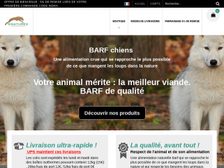 Barf pour chiens et chats , Boutique en ligne