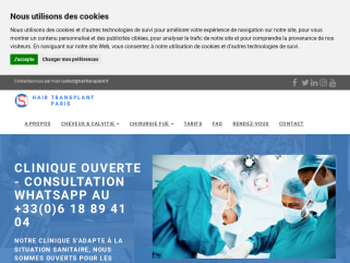 Hair transplant paris Robotic System 
4 rue de Sontay, 75116 Paris 
Métro Victor Hugo Ligne 2.