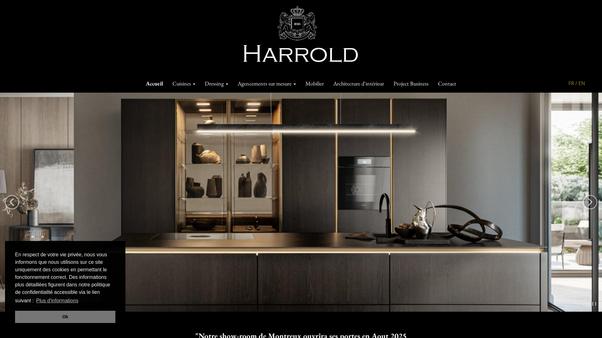 Capture d'écran de Cuisines, Dressing, Salles de Bains, Portes Coulissantes et Spas. Architecture d'intérieur