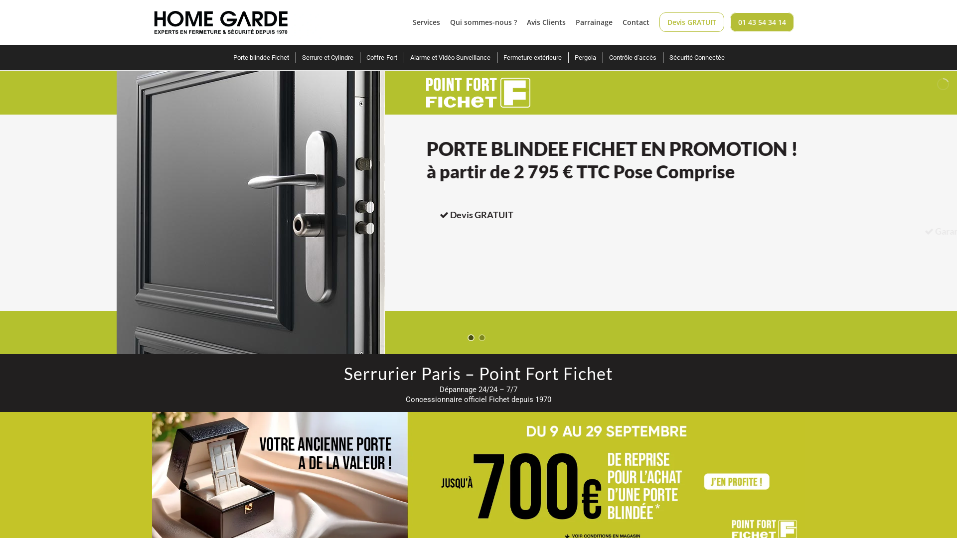 Capture d'écran de Point Fort Fichet à Paris